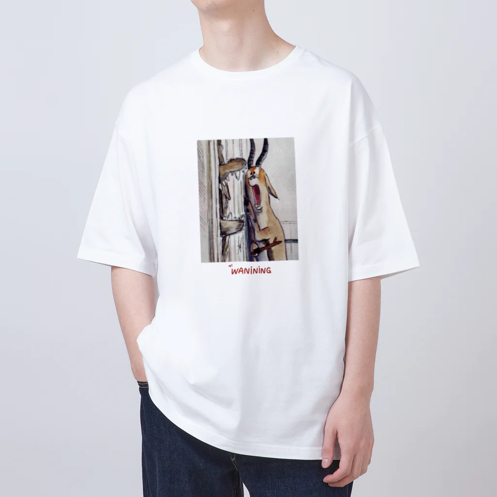 あめみやのTHE WANINING Oversized T-Shirt