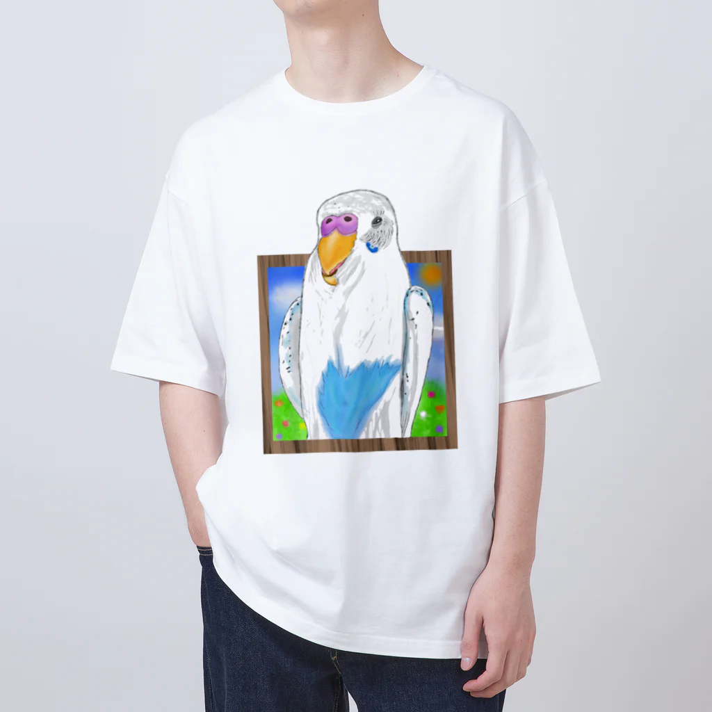 Lily bird（リリーバード）のどーん！とピーコちゃん① オーバーサイズTシャツ