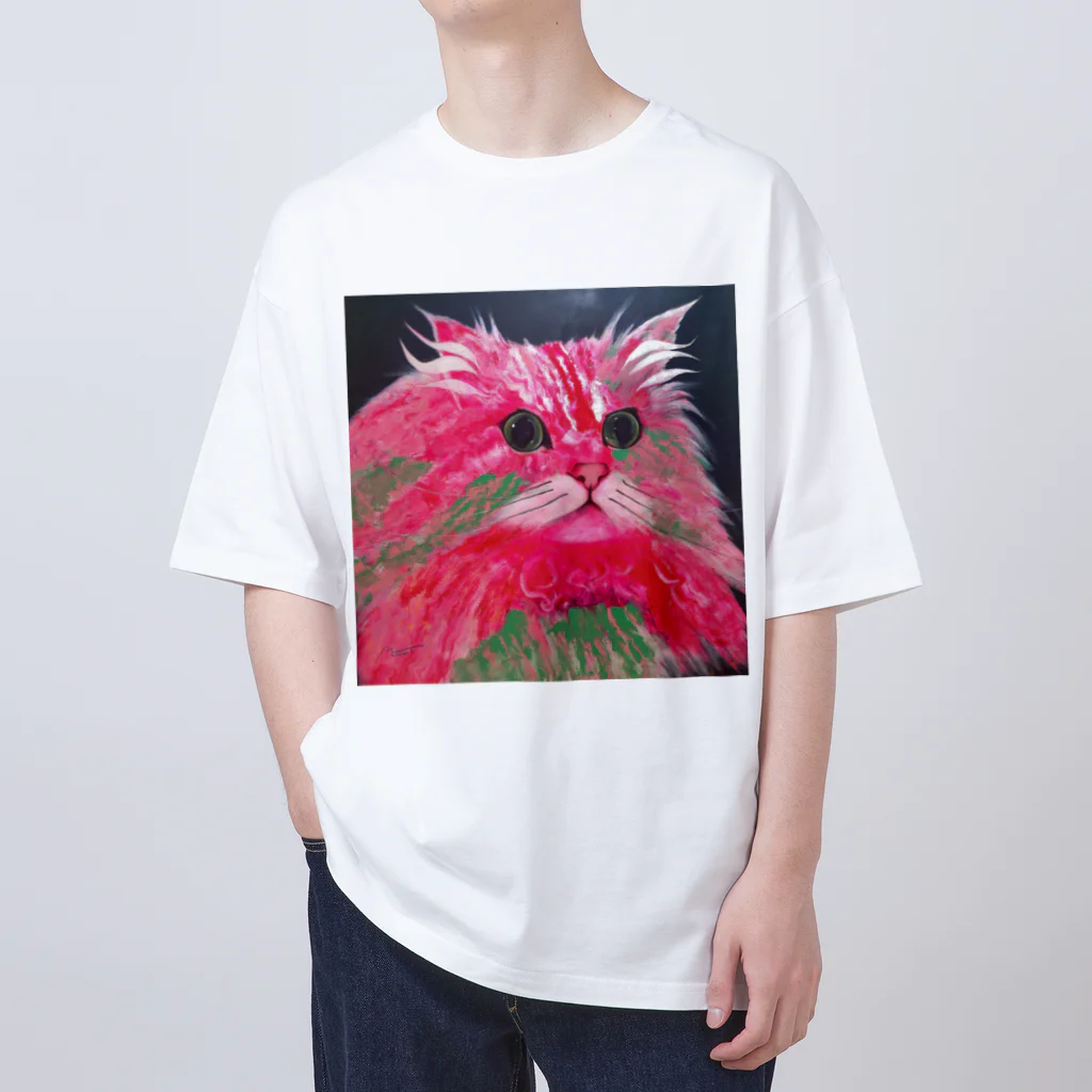 Ange Fleur （アンジュフルール）のRhodonite Cat（ロードナイト キャット） Oversized T-Shirt