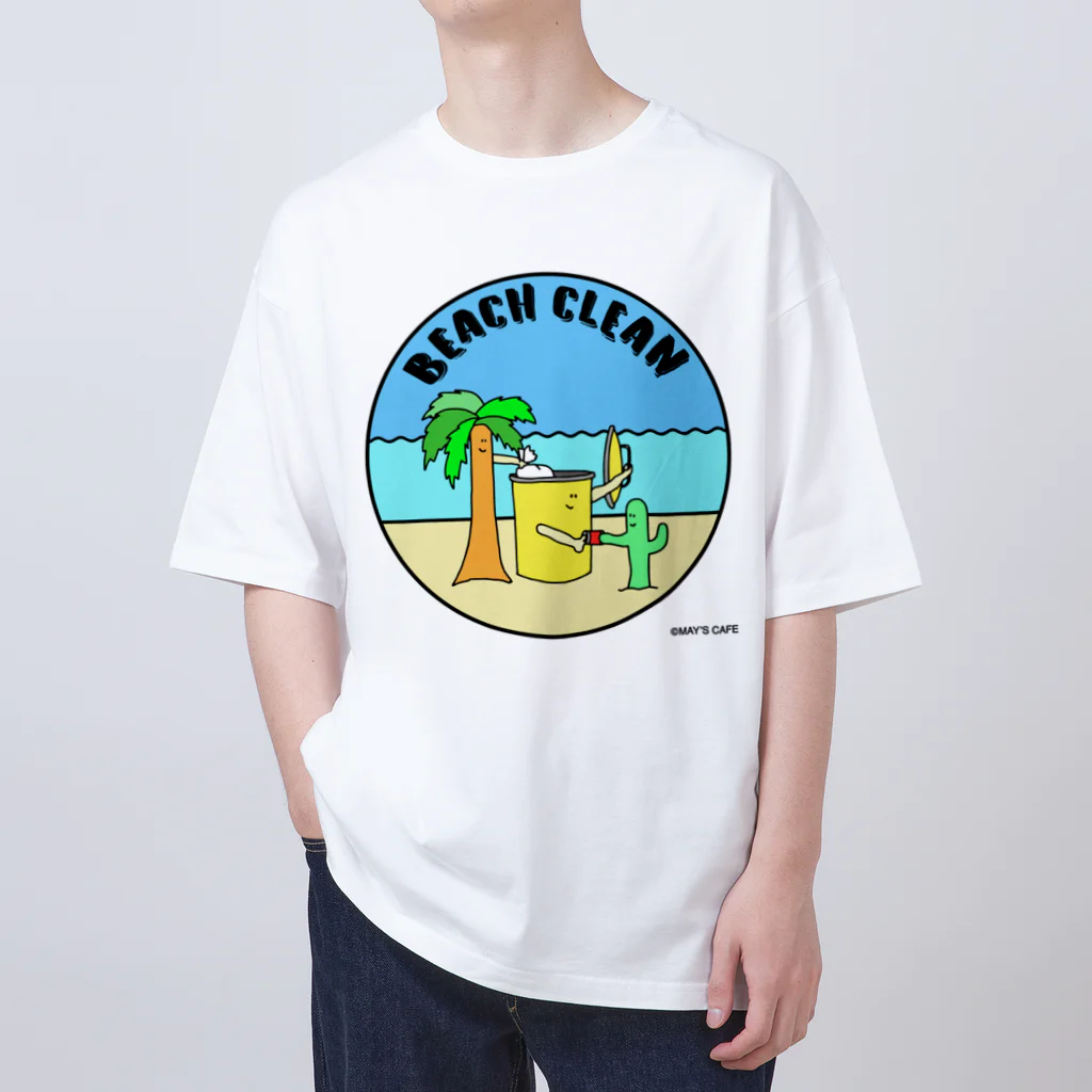 May's cafeのBEACH CLEAN オーバーサイズTシャツ