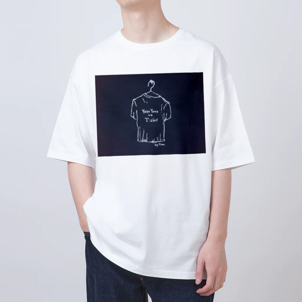 Yore Yore no T-shirtのYoreYore no T-shirtのロゴくん Oversized T-Shirt