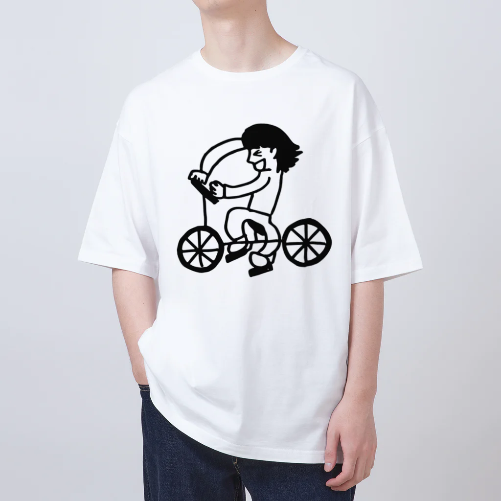 bozi.のサイクリング オーバーサイズTシャツ