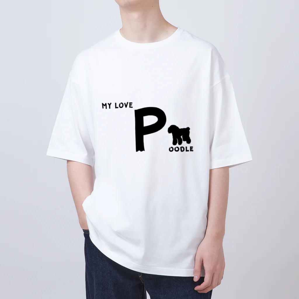 onehappinessのMY LOVE POODLE（プードル） Oversized T-Shirt