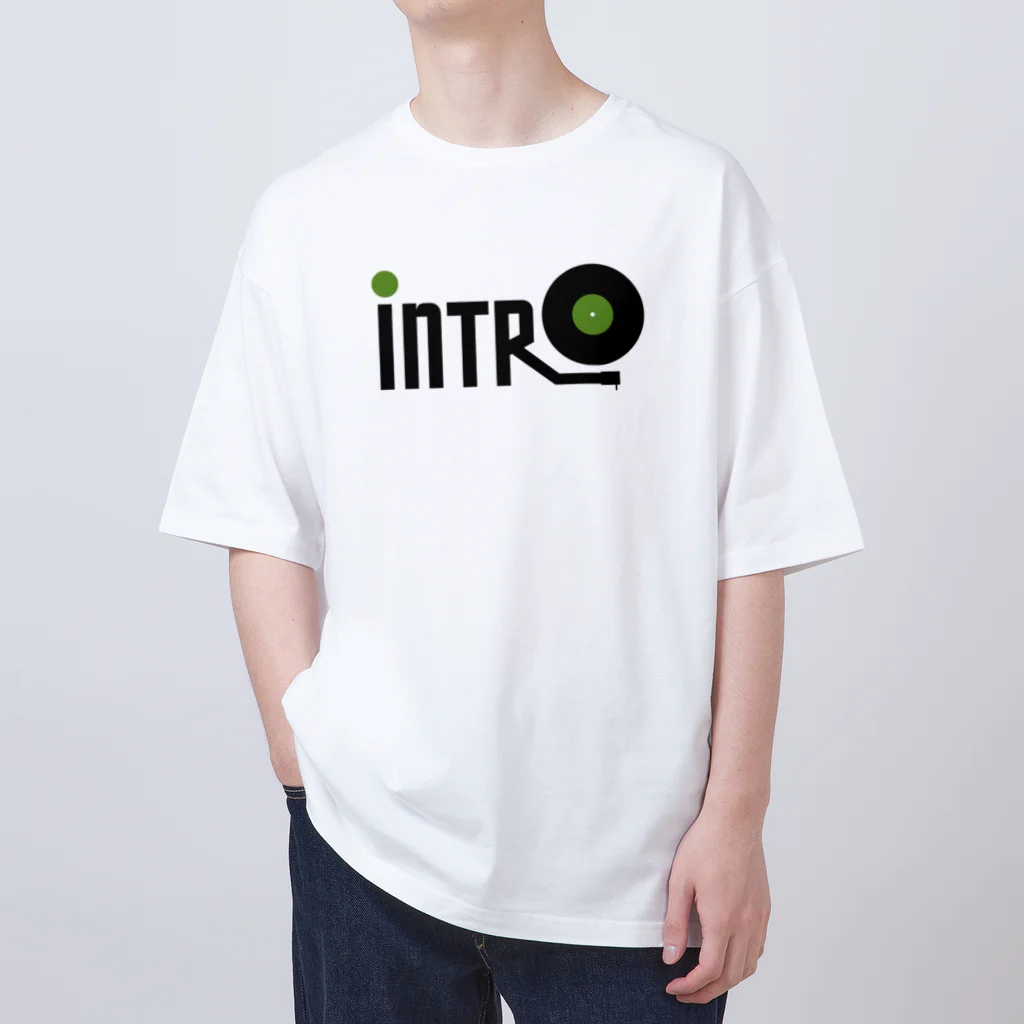 音楽酒場 ブギのintroロゴ オーバーサイズTシャツ