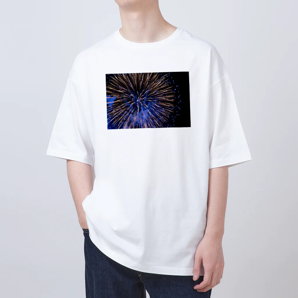 nakagawa のhanabi  オーバーサイズTシャツ