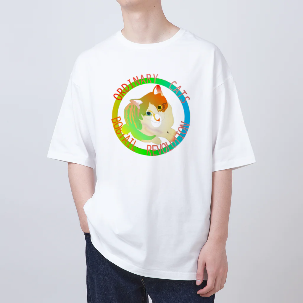 『NG （Niche・Gate）』ニッチゲート-- IN SUZURIのOrdinary Cats03h.t.(春) Oversized T-Shirt