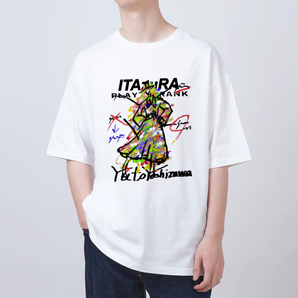 toyuuのDesign Sketch Graphic Oversized T-Shirt