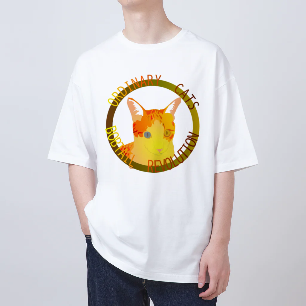 『NG （Niche・Gate）』ニッチゲート-- IN SUZURIのOrdinary Cats01h.t.(秋) オーバーサイズTシャツ