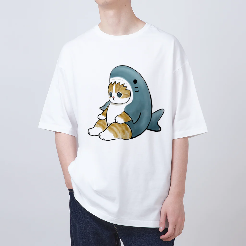 mofusandのサメにゃん オーバーサイズTシャツ