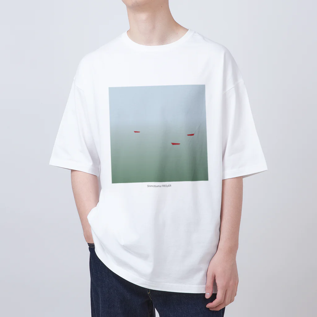 下妻FREEpER編集部の期間限定ロゴ＿応援額500円 Oversized T-Shirt