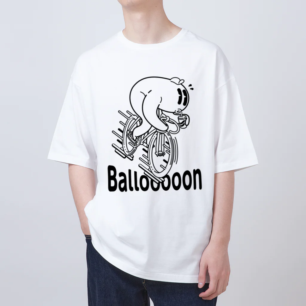 nidan-illustrationの"Ballooooon" #1 オーバーサイズTシャツ