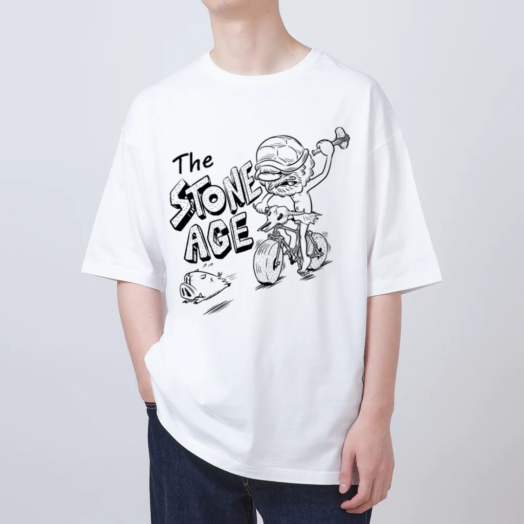 nidan-illustrationの"The STONE AGE" #1 Oversized T-Shirt