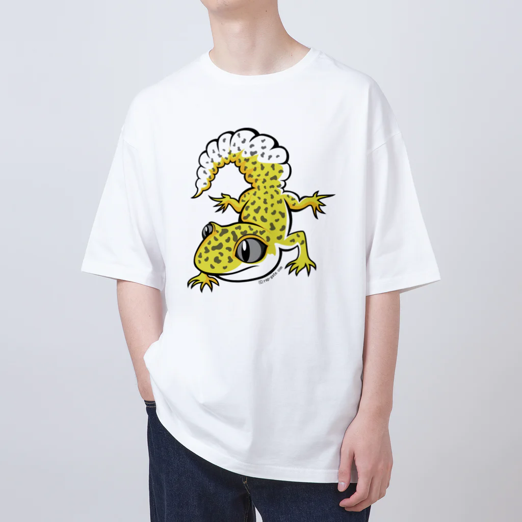 もむのふの爬虫類グッズやさんのレオパちゃん Oversized T-Shirt