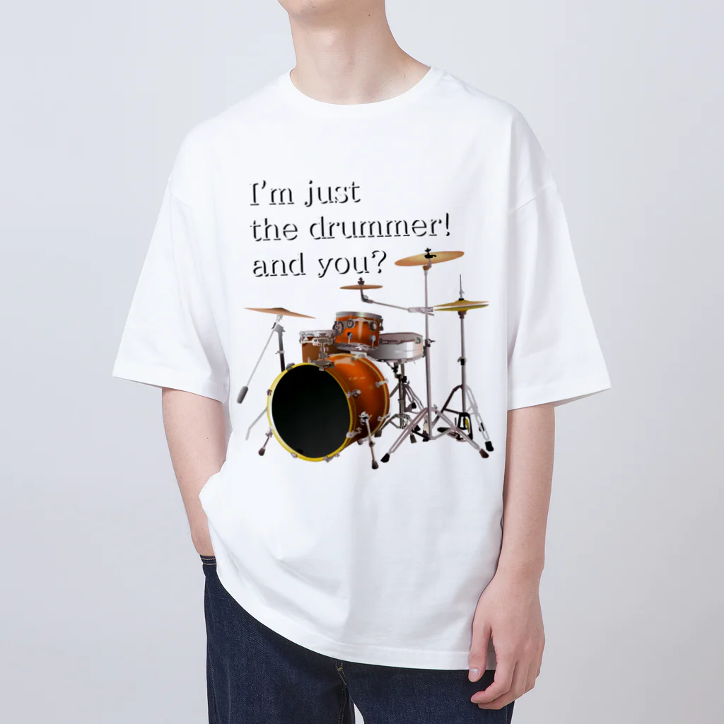 『NG （Niche・Gate）』ニッチゲート-- IN SUZURIのI'm just the drummer! and you? DW h.t. オーバーサイズTシャツ