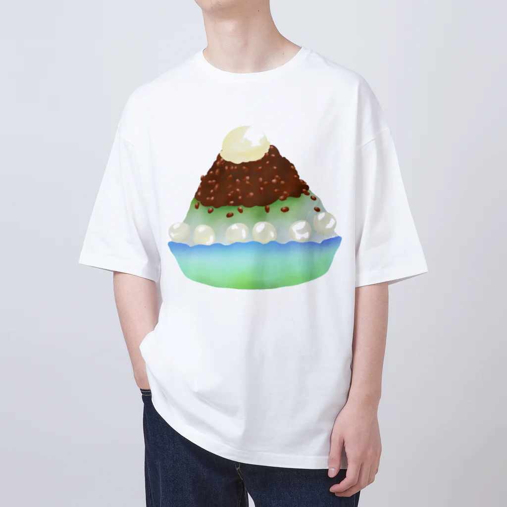 Lily bird（リリーバード）の抹茶小豆かき氷 Oversized T-Shirt