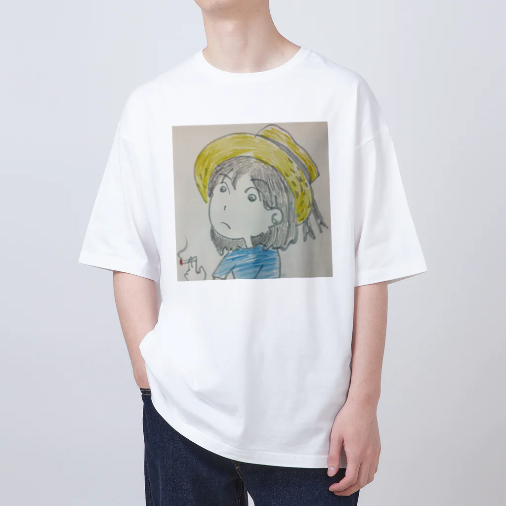 マキロン9shopのサマーガール。 オーバーサイズTシャツ