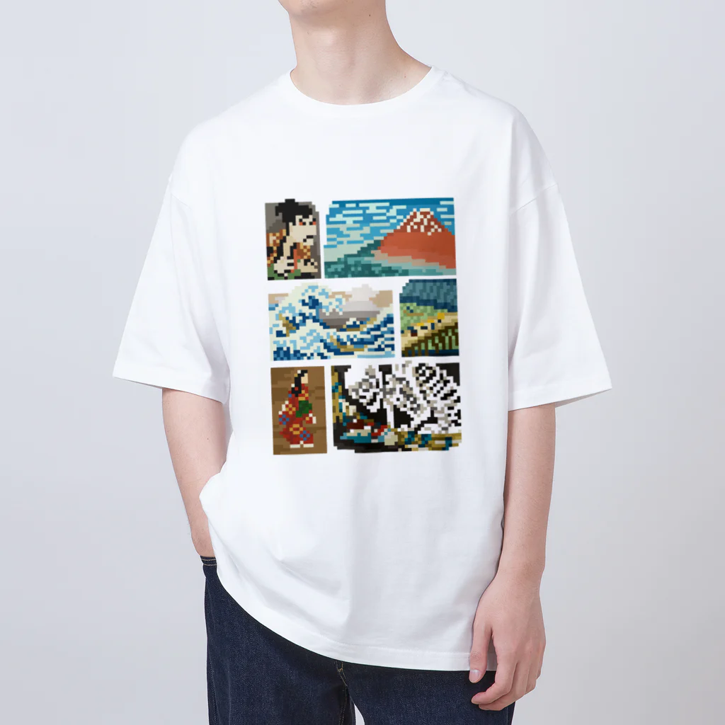 すとろべりーガムFactoryのドット浮世絵 Oversized T-Shirt