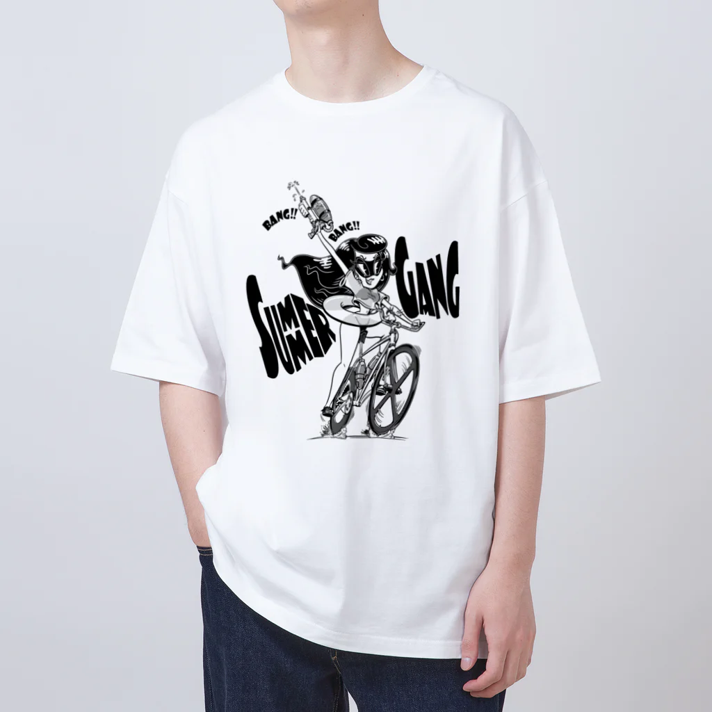 nidan-illustrationの"SUMMER GANG" オーバーサイズTシャツ