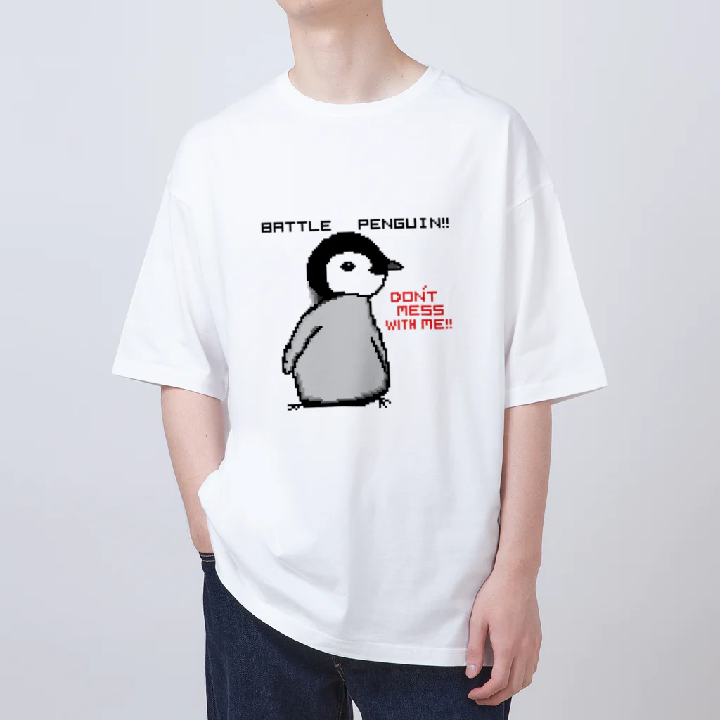 ペンギンラボくんのバトルペンギン　バトペン オーバーサイズTシャツ