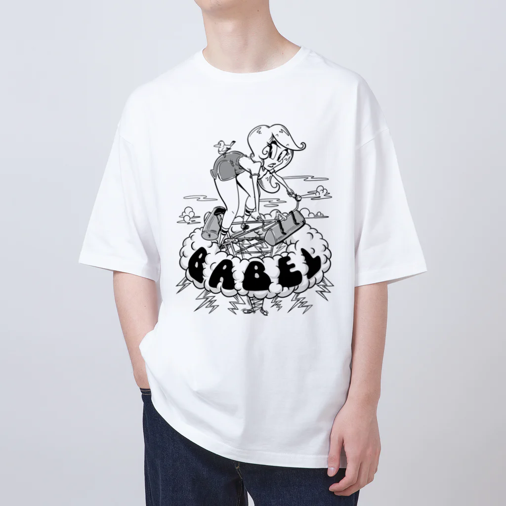 nidan-illustrationの"BABEL" Oversized T-Shirt