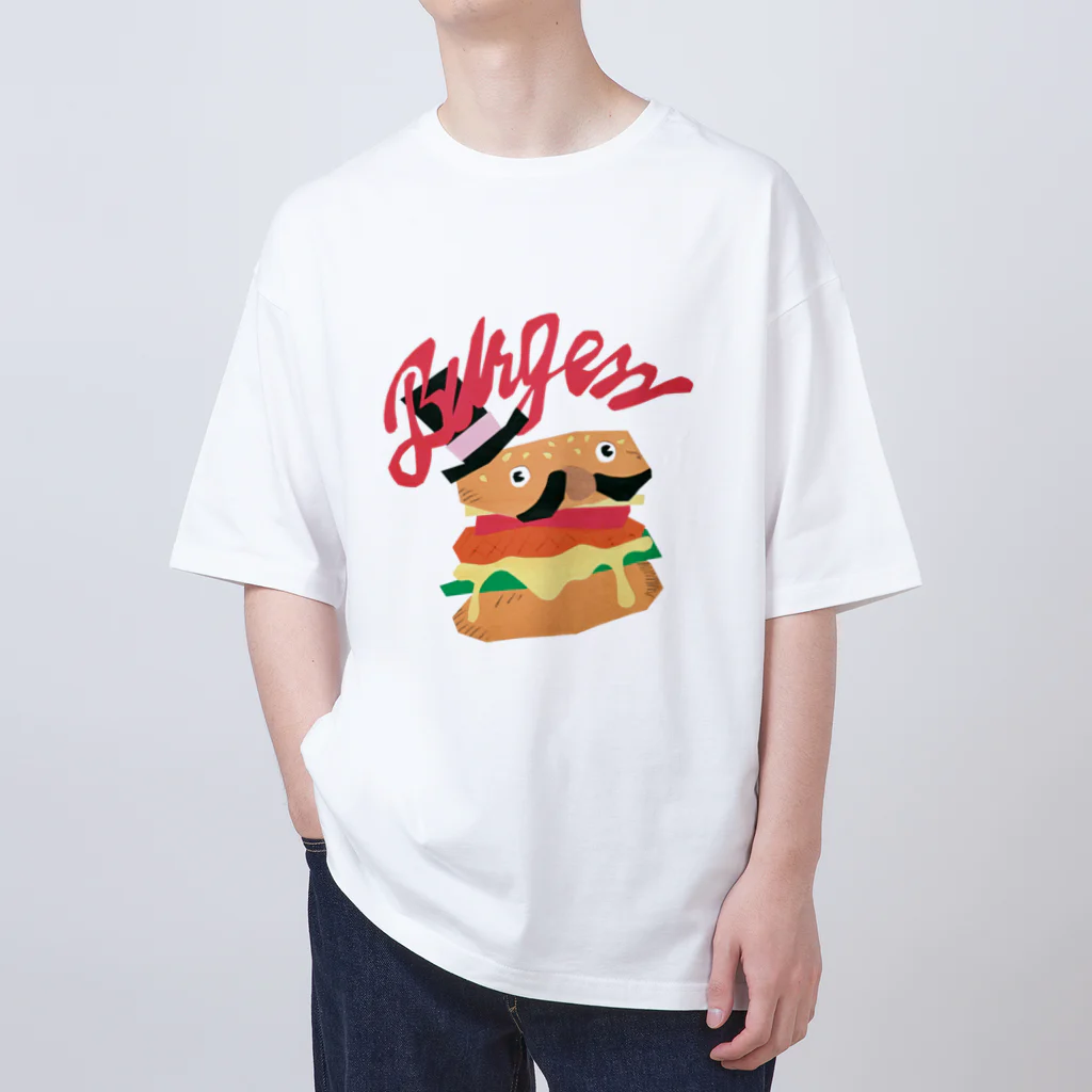 SESTA SHOPのBurgerさん Oversized T-Shirt