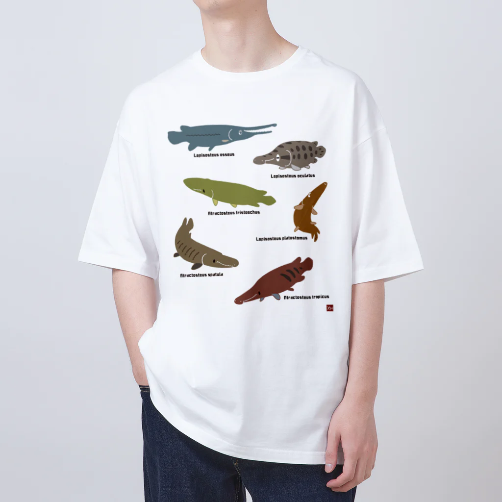 幻想水系branch　byいずもり・ようのSILHOUETTE AQUARIUM 02 オーバーサイズTシャツ