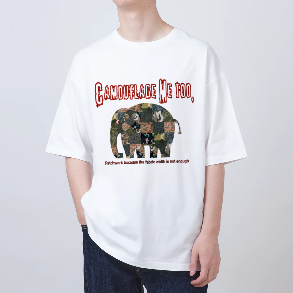 alt_203のCamouflage Me too オーバーサイズTシャツ