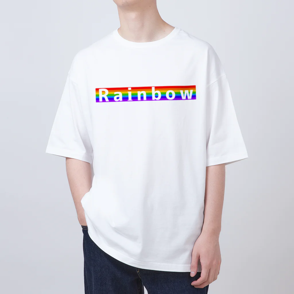アメジストの rainbowbox オーバーサイズTシャツ