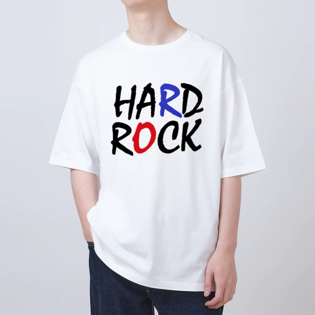 アメリカンベース   GG1966のハードロック　HARDROCK　音楽　バンド　ミュージシャン オーバーサイズTシャツ