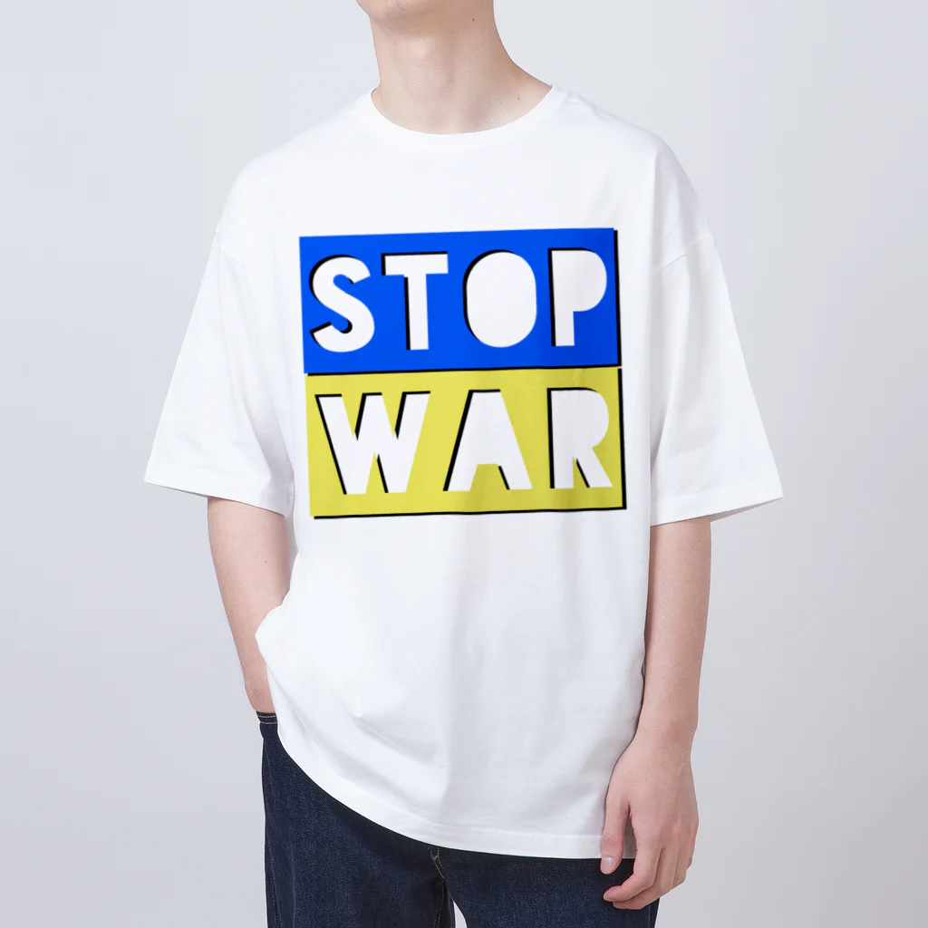 LalaHangeulのSTOP WAR  オーバーサイズTシャツ