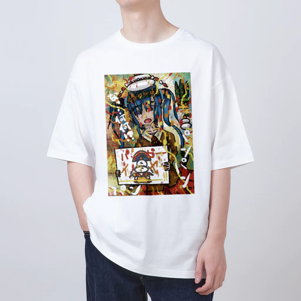 AkironBoy's_ShopのHappy New Year !! ～新しい新年の始まり会～ Oversized T-Shirt