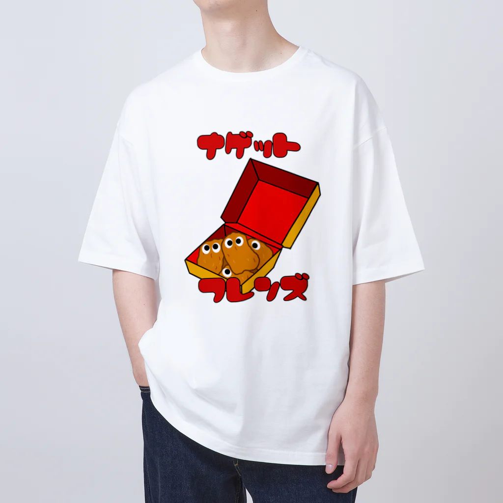 ヘンテコデザイン専門店　SYUNLABOのナゲットフレンズ Oversized T-Shirt