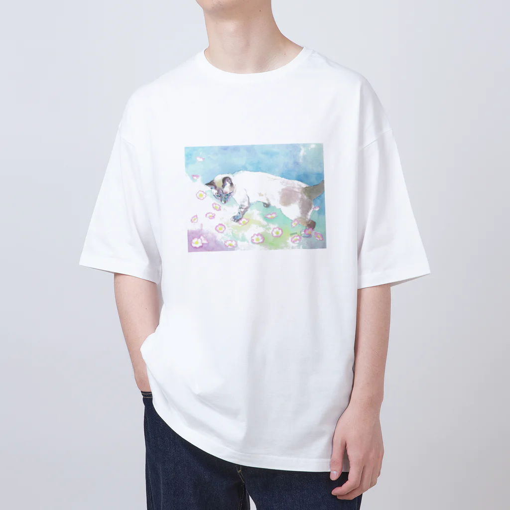 りとるたまの自由な心 Oversized T-Shirt