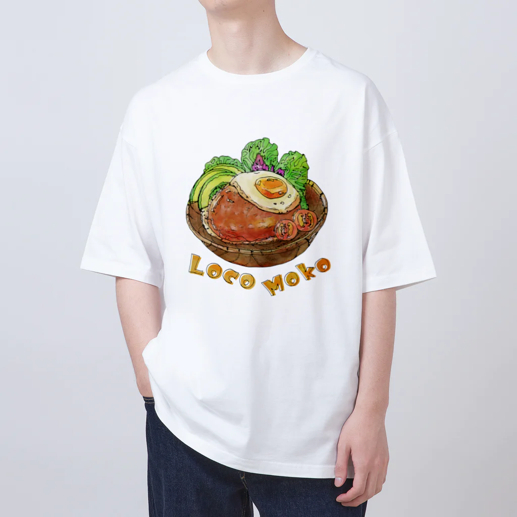 huroshikiのロコモコ/Loco Moko Oversized T-Shirt