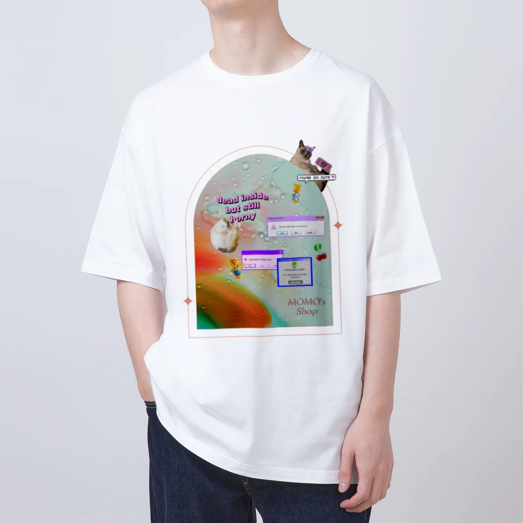 𝙈𝙊𝙈𝙊'𝙨 𝙎𝙝𝙤𝙥のゼリー Oversized T-Shirt