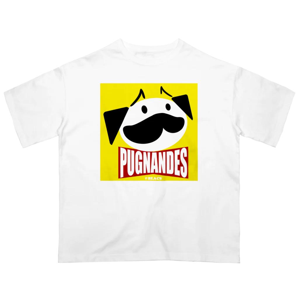 BEACSのPUGNANDES2022‗Yellow Oversized T-Shirt