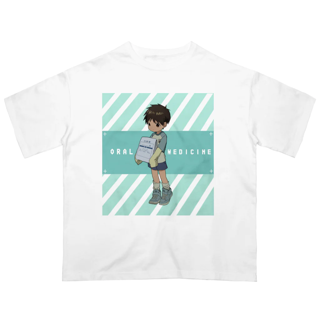 みたのお薬Tシャツ Oversized T-Shirt