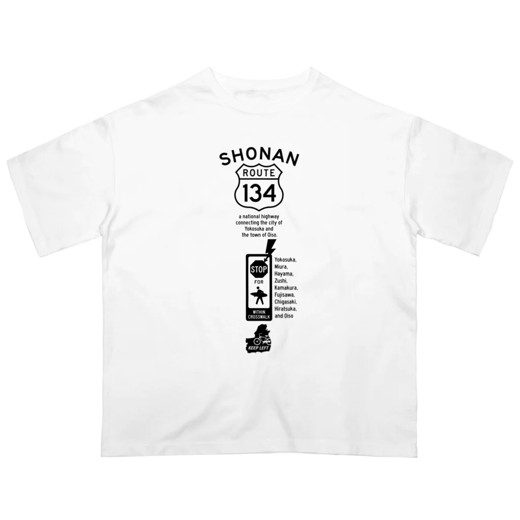 boldandnewのR134_No.001_BK オーバーサイズTシャツ