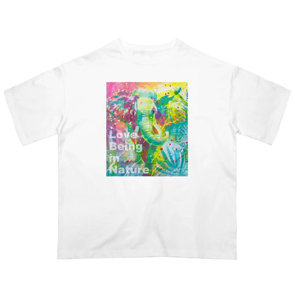 Akiss art ONLINE SHOPのどちらにせよ輝く Oversized T-Shirt