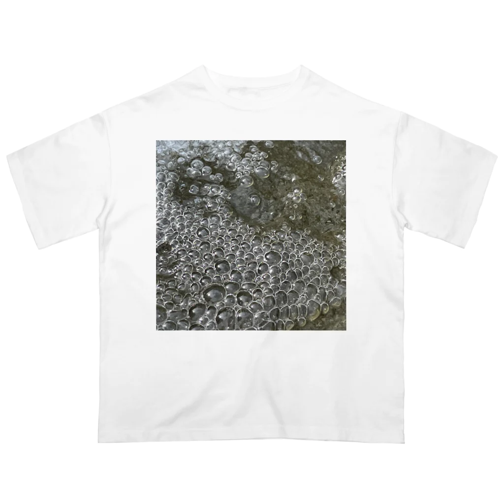 あゆのしおやきの水(泡) オーバーサイズTシャツ