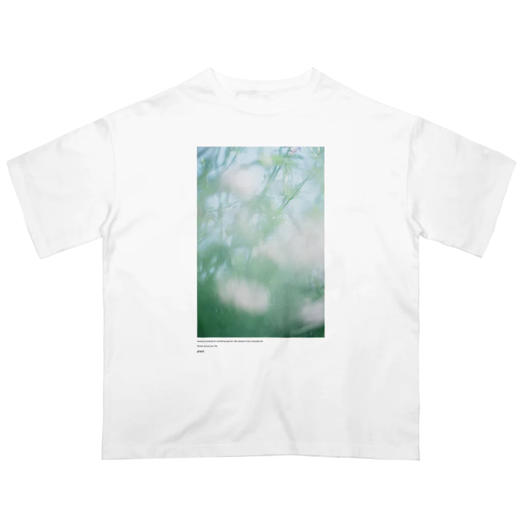 harukianamiの「plant」 オーバーサイズTシャツ