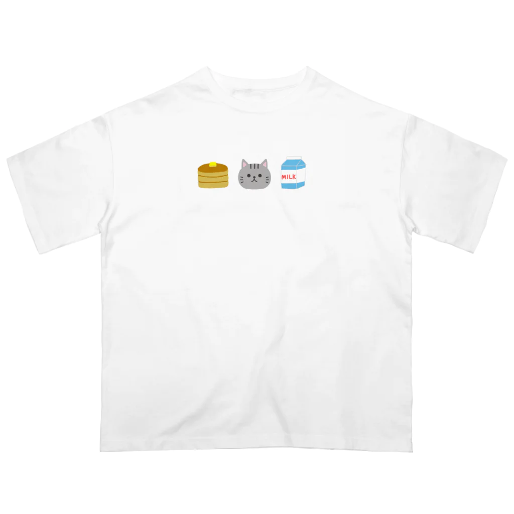 ぽんずのお店🍞のサバトラちゃん Oversized T-Shirt