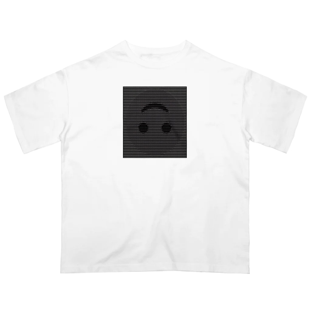 internetのdope ASCII smile #2 Oversized T-Shirt