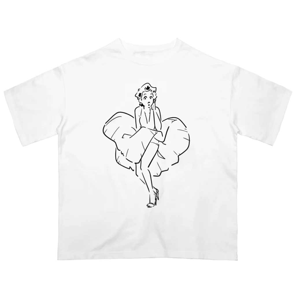 山形屋米店のマリリン・モンロー（Marilyn Monroe) オーバーサイズTシャツ
