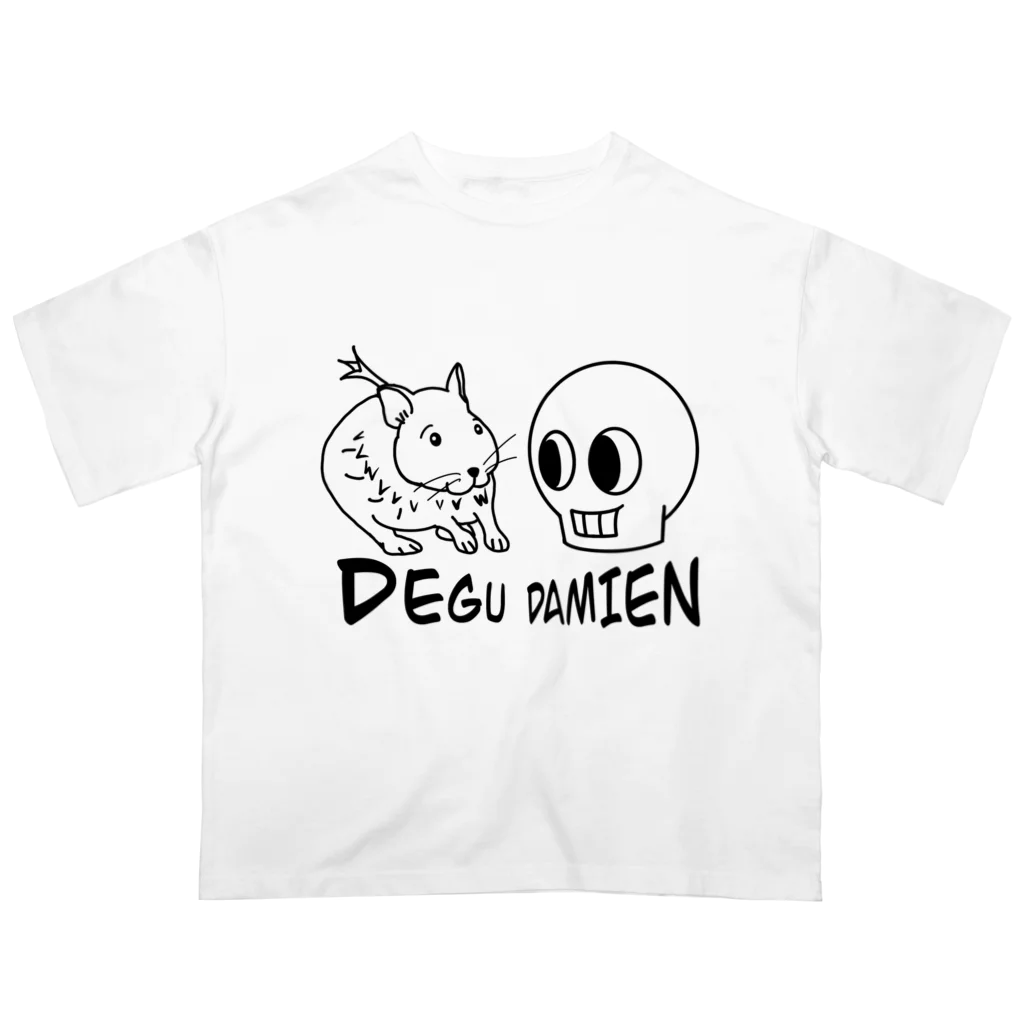 takitaのデグーだよダミアンくん Oversized T-Shirt