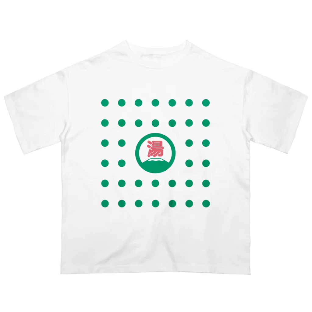 くすのき もんのまる湯のマーク オーバーサイズTシャツ