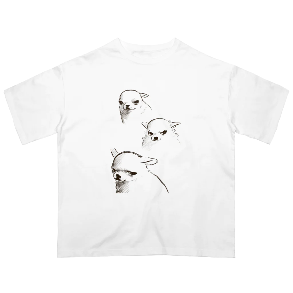 yoinu-ryoudogのちゎゎ オーバーサイズTシャツ