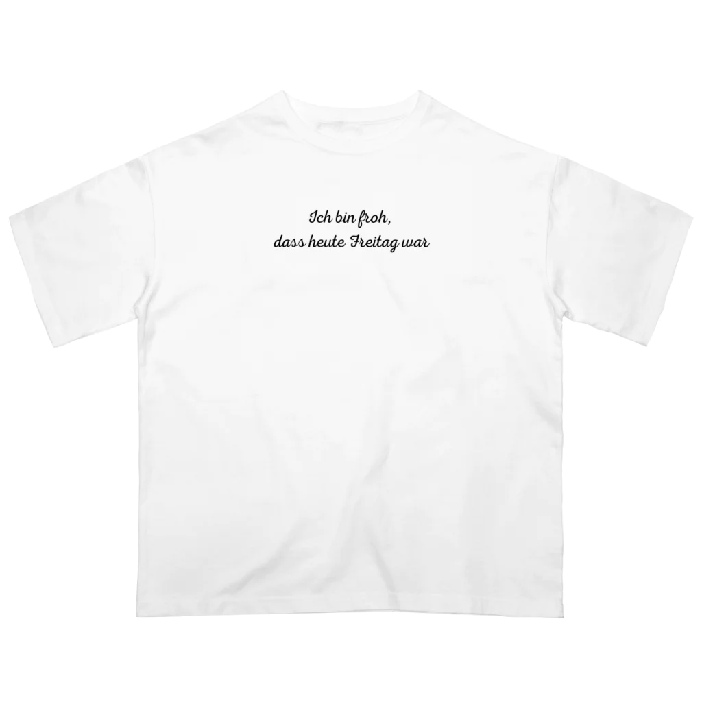 Largo_hitachinakaの毎日花金２ オーバーサイズTシャツ