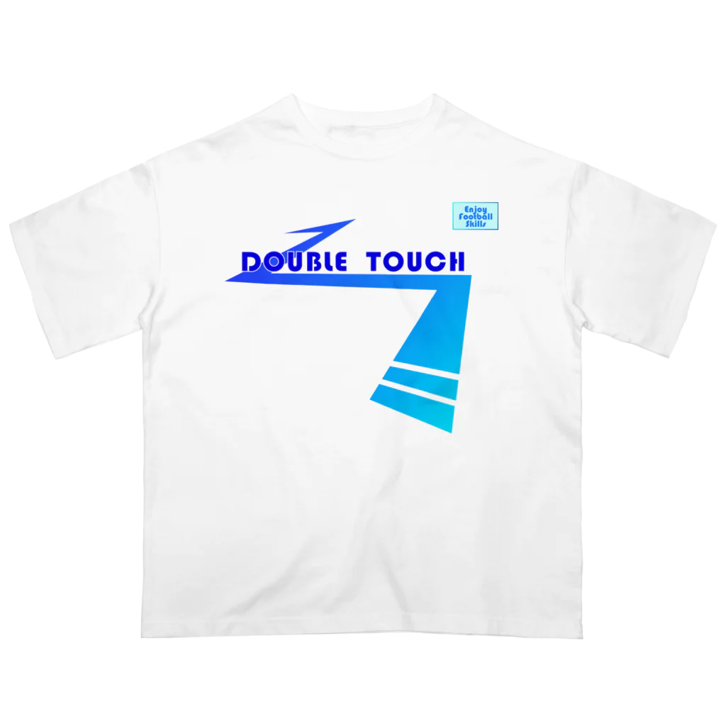 ドリブルTシャツのD-StudioのドリブルTシャツ：ダブルタッチ2022 オーバーサイズTシャツ