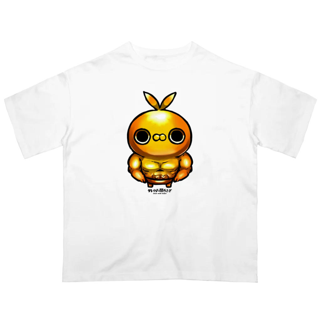 クレイジー闇うさぎSHOPのクレイジー闇うさぎ(GOLD) Oversized T-Shirt